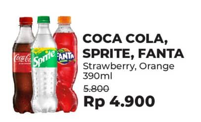 Promo Harga Coca Cola/Fanta/Sprite  - Alfamidi