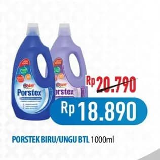 Promo Harga Yuri Porstex Pembersih Porselen Biru, Purple 1000 ml - Hypermart