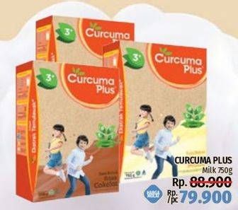 Promo Harga CURCUMA PLUS Susu Bubuk 750 gr - LotteMart