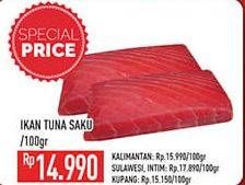 Promo Harga Tuna Fillet per 100 gr - Hypermart