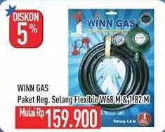 Promo Harga WINN GAS Paket Regulator W68M  - Hypermart