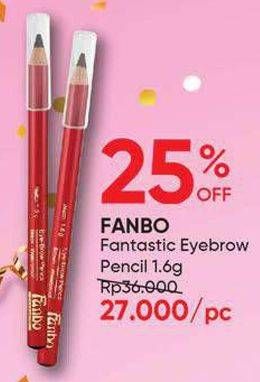 Promo Harga FANBO Fant Brow Pencil 1 gr - Guardian