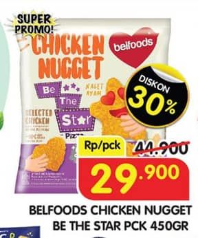 Promo Harga Belfoods Nugget Be The Star 450 gr - Superindo