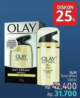 Promo Harga OLAY Total Effects 7 in 1 Anti Ageing Day Cream 12 gr - LotteMart