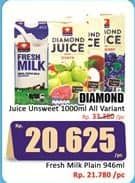 Promo Harga Diamond Juice All Variants 946 ml - Hari Hari