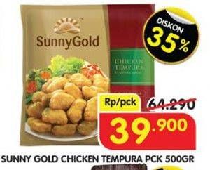 Promo Harga Sunny Gold Chicken Tempura 500 gr - Superindo