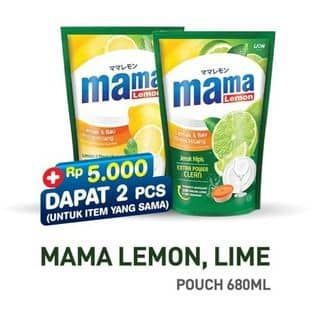 Promo Harga Mama Lemon/Lime Pencuci Piring  - Hypermart