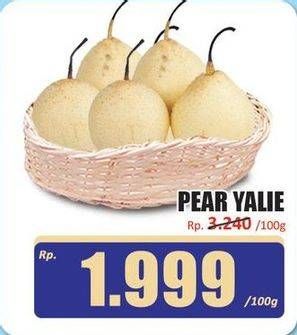 Promo Harga Pear Ya Lie per 100 gr - Hari Hari