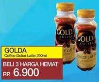 Promo Harga Golda Coffee Drink per 3 botol 200 ml - Yogya