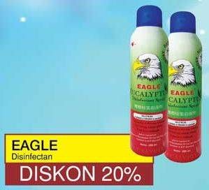 Promo Harga CAP LANG Eagle Eucalyptus Disinfectant Spray  - Yogya