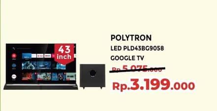 Promo Harga Polytron PLD43BG9058  - Yogya