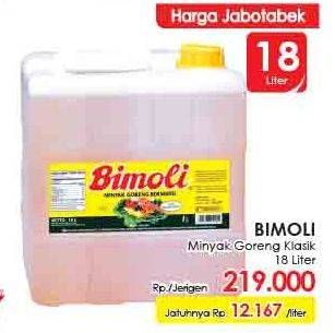 Promo Harga BIMOLI Minyak Goreng 18 ltr - LotteMart