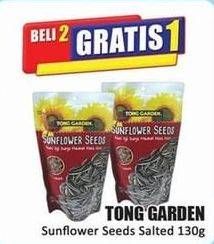 Promo Harga Tong Garden Sunflower Seeds Salted 130 gr - Hari Hari