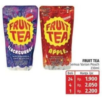 Promo Harga SOSRO Fruit Tea All Variants 230 ml - Lotte Grosir