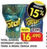 Promo Harga TOTAL Detergent Liquid Almeera All Variants  - Superindo
