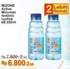 Promo Harga MIZONE Activ per 2 botol 350 ml - Indomaret