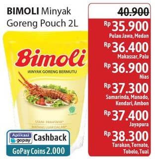 Promo Harga Bimoli Minyak Goreng 2000 ml - Alfamidi