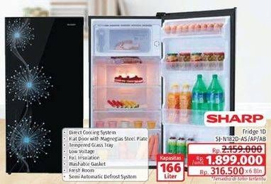 Promo Harga Sharp SJ-N182D AS/AP/AB  - Lotte Grosir