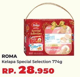 Promo Harga Roma Kelapa Cream Spesial Selection 774 gr - Yogya