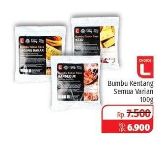 Promo Harga CHOICE L Bumbu Tabur Rasa All Variants 100 gr - Lotte Grosir