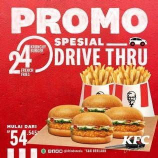 Promo Harga KFC Drive Thru 24  - KFC