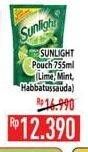 Promo Harga SUNLIGHT Pencuci Piring Anti Bau With Daun Mint, Higienis Plus With Habbatussauda, Jeruk Nipis 100 755 ml - Hypermart