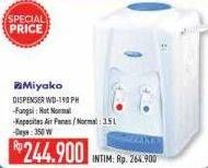 Promo Harga MIYAKO WD-190 PH | Water Dispenser 3500 ml - Hypermart