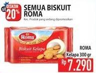 Promo Harga ROMA Biskuit Kelapa 300 gr - Hypermart