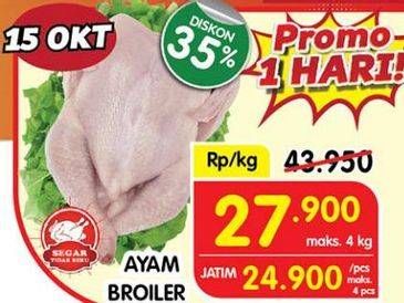 Promo Harga Ayam Broiler  - Superindo