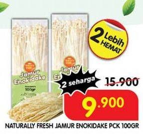 Promo Harga Naturally Fresh Jamur Enokidake 100 gr - Superindo