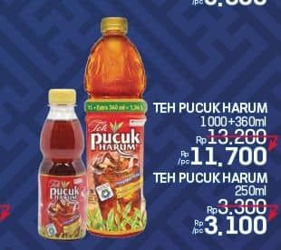 Promo Harga Teh Pucuk Harum Minuman Teh 1360 ml - LotteMart