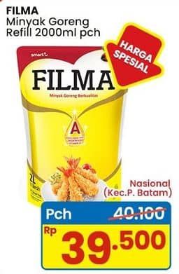 Promo Harga Filma Minyak Goreng 2000 ml - Indomaret