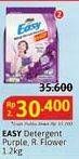 Promo Harga Attack Easy Detergent Powder Purple Blossom, Romantic Flowers 1200 gr - Alfamidi