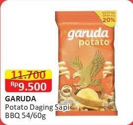 Promo Harga Garuda Potato Daging Sapi BBQ 60 gr - Alfamart