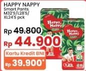 Promo Harga Happy Nappy Smart Pantz Diaper L28, M32, XL26 26 pcs - Indomaret