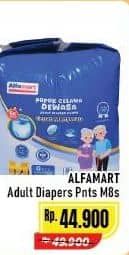 Promo Harga Alfamart Adult Diapers Pants M8 8 pcs - Alfamart