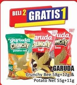 Promo Harga Garuda Snack Potato Crunchy Bee/Garuda Snack Potato Crunchy Net   - Hari Hari