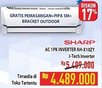 Promo Harga Sharp AH-X10ZY  - Hypermart