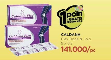 Promo Harga CALDANA FLEX Vitamin Tulang Sendi per 5 sachet 6 pcs - Watsons