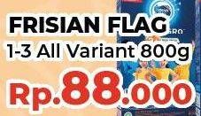 Promo Harga FRISIAN FLAG 123 Jelajah All Variants 800 gr - Yogya