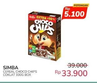 Promo Harga Simba Cereal Choco Chips Coklat 330 gr - Indomaret