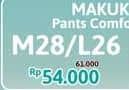 Promo Harga Makuku Comfort Fit Diapers Pants M28, L26 26 pcs - Alfamidi