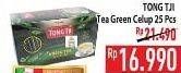 Promo Harga Tong Tji Teh Celup Green Tea Dengan Amplop 25 pcs - Hypermart
