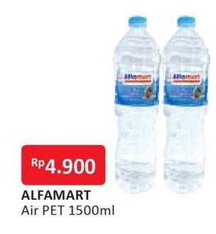 Promo Harga ALFAMART Air Mineral 1500 ml - Alfamart