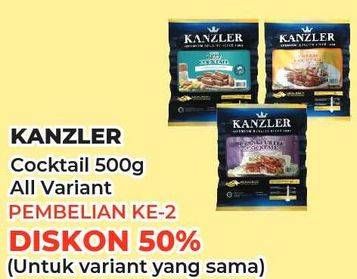 Promo Harga KANZLER Cocktail All Variants 500 gr - Yogya