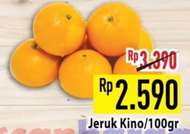 Promo Harga Jeruk Kino per 100 gr - Hypermart