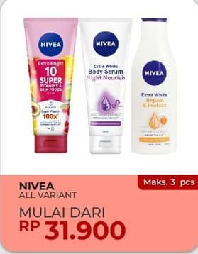 Promo Harga Nivea Body Lotion  - Yogya