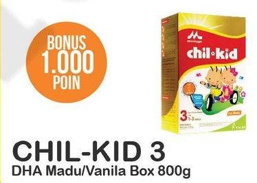 Promo Harga MORINAGA Chil Kid Platinum Madu, Vanilla 800 gr - Alfamart