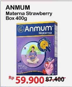 Promo Harga Anmum Materna Strawberry White Chocolate 400 gr - Alfamart