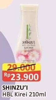 Promo Harga Shinzui Body Lotion Kirei 210 ml - Alfamart